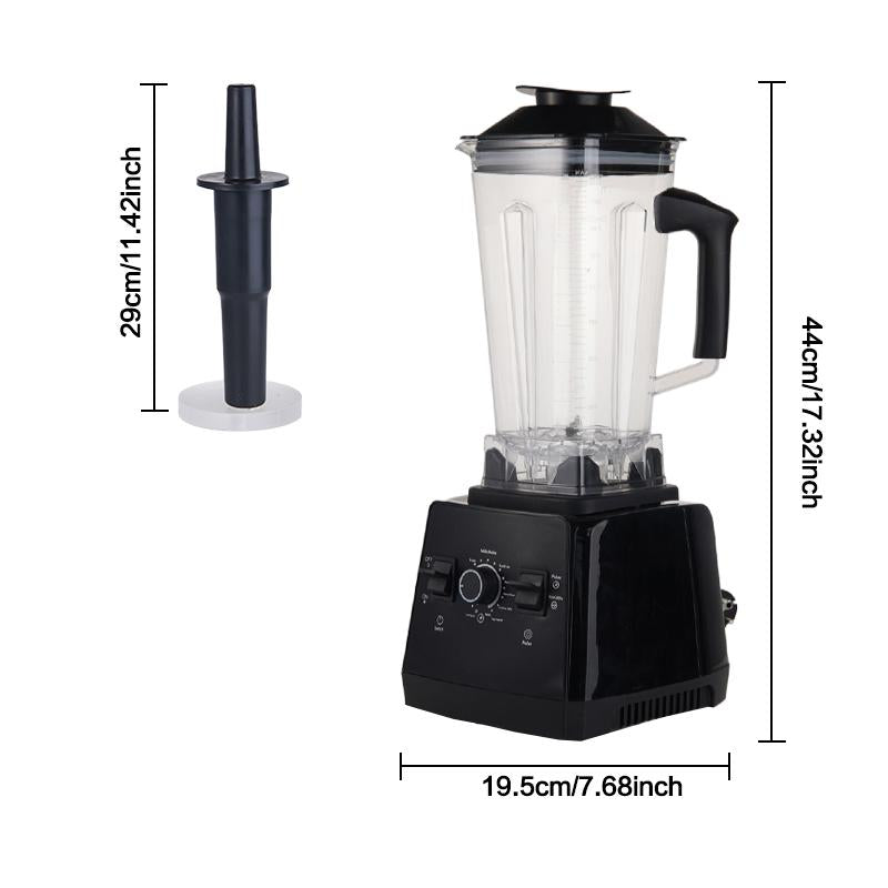 25000RPM Pro Blender & Grinder Combo - 68Oz Bpa-Free Dual Containers, 2400W Ice Crusher for Café-Quality Smoothies/Juice/Nut Butter, Smart Kitchen Must-Have Juicer Machine High Yield Leche De Avena Kid Is Len Utmilk Maker