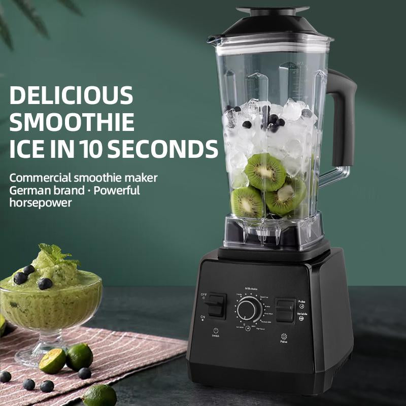 25000RPM Pro Blender & Grinder Combo - 68Oz Bpa-Free Dual Containers, 2400W Ice Crusher for Café-Quality Smoothies/Juice/Nut Butter, Smart Kitchen Must-Have Juicer Machine High Yield Leche De Avena Kid Is Len Utmilk Maker