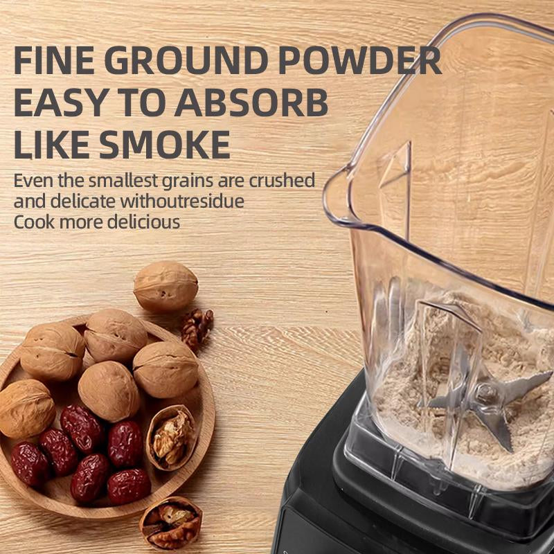 25000RPM Pro Blender & Grinder Combo - 68Oz Bpa-Free Dual Containers, 2400W Ice Crusher for Café-Quality Smoothies/Juice/Nut Butter, Smart Kitchen Must-Have Juicer Machine High Yield Leche De Avena Kid Is Len Utmilk Maker