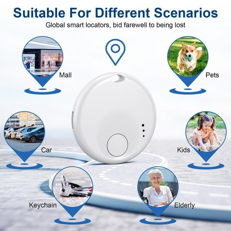 (Ios Only)Gps Tracker for Car,Mini Trackers Device ,No Monthly Fee-Best Hidden GPS Trackers,Anti-Lost Device,Works with Apple Find My (Ios Only) Travel Gadgets Black